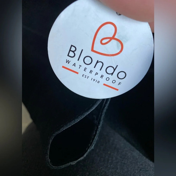 Blondo Knee Boots Waterproof Cow Suede Quiet Luxury Streetwear Date Night Y2K - Picture 8 of 12